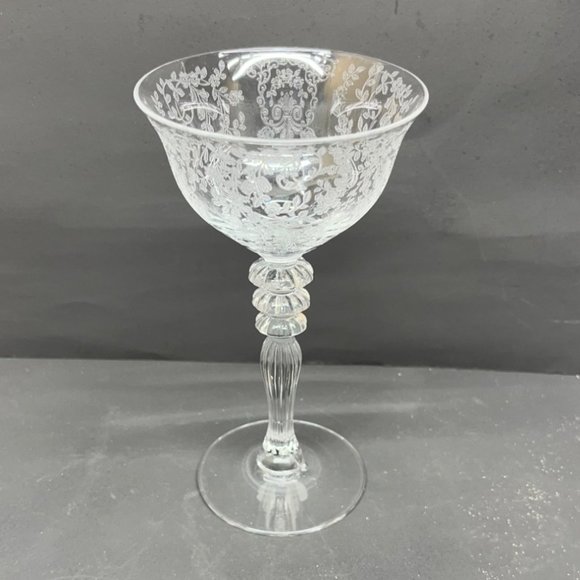 5 Duncan Miller Adoration Liquor Cocktail Crystal Clear Goblets Glasses 5 1/2” - Picture 8 of 10